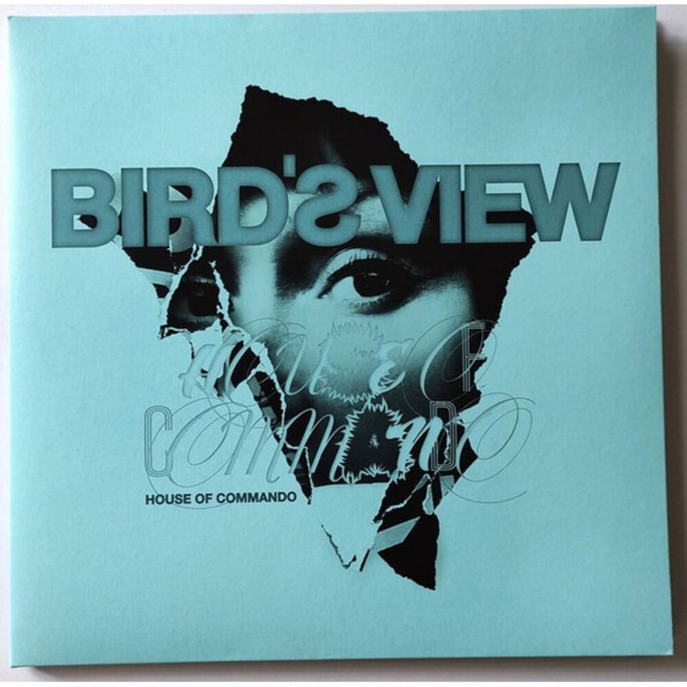 Bird's View - House Of Commando - Transparent Blue Curacao Colored Vinyl  LP